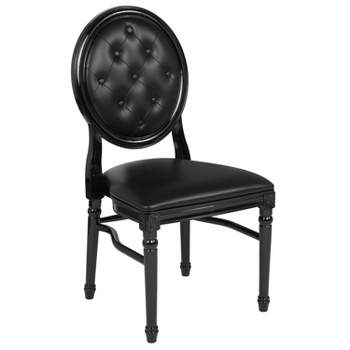 Flash Furniture HERCULES Series 900 lb. Capacity King Louis Dining Side Chair