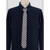 INSPIRE CHIC Men's Self-Tied Linen Slim Necktie - 2 of 4