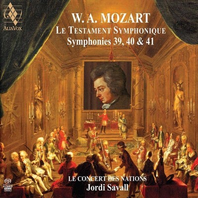 Jordi Savall - Mozart: Symphonies No. 39, 40 & 41 (CD)