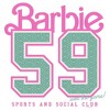 Mens Barbie Sports And Social Club Logo T Shirt - 2 of 4