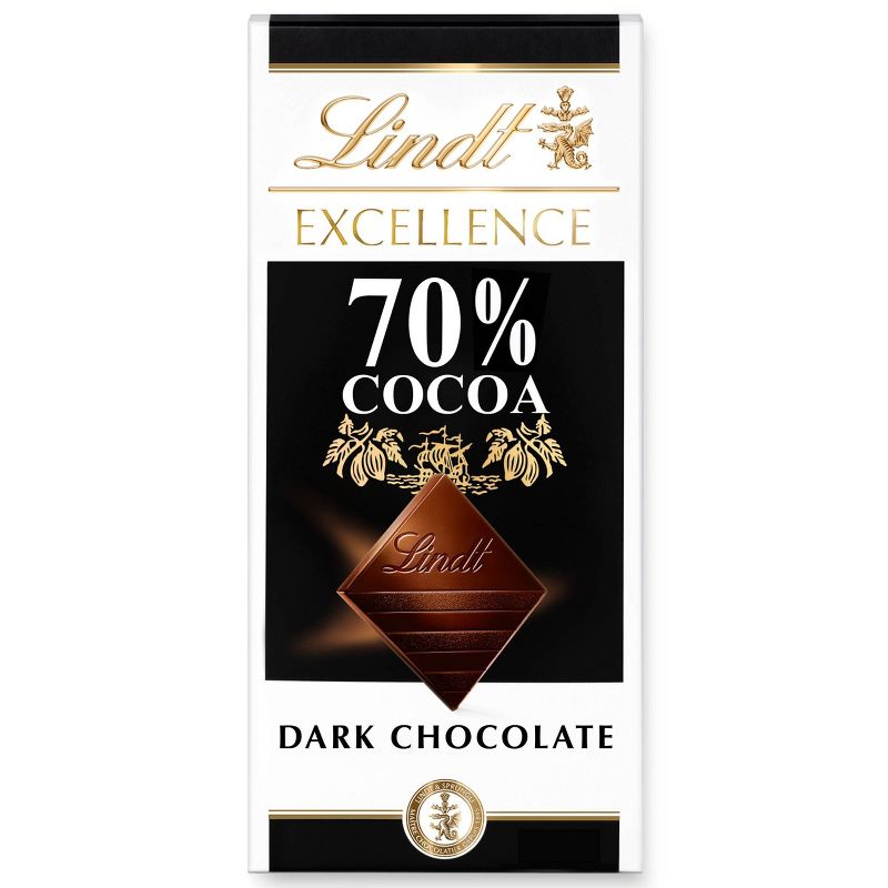 Lindt Excellence 70% Cocoa Dark Chocolate Candy Bar - 3.5 oz., 1 of 13