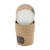 Unique Bargains Disposable Baking Cups Wood Pulp Paper PE Coating Reddish Brown Khaki 2.76"x2.17" 50 Pcs - 3 of 4