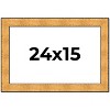 PosterPalooza | Embellished Gold Picture Frame - UV Acrylic, Backing Board, Hanging Hardware Included - 2 of 4