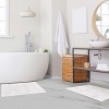 Non-Slip Machine Washable Solid Cotton 2 Piece Bathroom Rug Set by Blue Nile Mills - 2 of 4