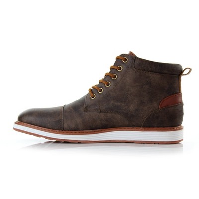 Ferro Aldo Mens Birt MFA506027 Casual Mid-Top Sneaker Boots, in Chestnut Brown, Size 9 — фото 3