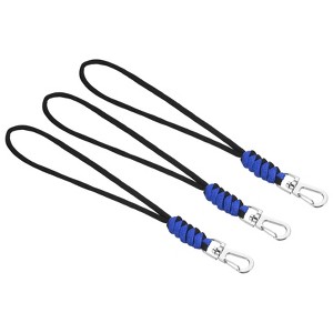 Unique Bargains Braided Wrist Polyester Keychain Wallets Badge Lanyard with Hook - 1 of 4