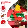 JOYFY 4PCS Christmas Fidget Toys Gift for Kids Push Squeeze Pop Bubble Pop Anxiety Stress Reliever Toys - 4 of 4