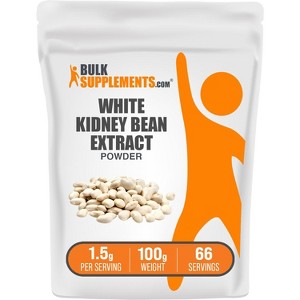 BulkSupplements White Kidney Bean Extract Powder - 1 of 4