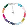 Silpada 'Colored In' Sterling Silver Mixed Stones Beaded Bracelet, 7" + 1" (6mm) - 3 of 4