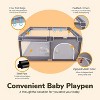 Li'l Pengyu Large Baby Playpen with Mat - image 3 of 4