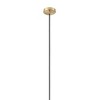 1-Light Montey Globe Pendant with Shade Brushed Gold - EGLO: ETL Listed, Adjustable Height, Steel Body - 3 of 3