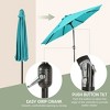 WestinTrends 9 Ft Outdoor Patio Market Table Umbrella with Tilt and Crank - 3 of 4