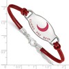 Black Bow Jewelry Sterling Silver Gamma Phi Beta Greek Life Strand Bracelet 7 Inch - 2 of 3