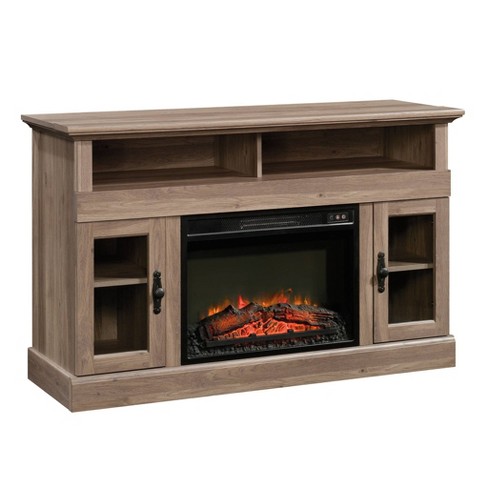 Barrister Lane Media Fireplace Salt Oak Sauder Target