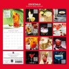 2026 Square Wall Calendar, Cocktails, 16-Month Food Theme with 180 Reminder Stickers (12x12 In) - 4 of 4