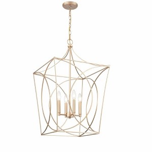 Millennium Lighting Tracy 4 - Light Pendant in  Painted Modern Gold - 1 of 4