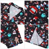 Clearlove Men's Hawaiian Shirt Short Sleeves Printed Button Down Summer Beach Dress Shirts - 4 of 4
