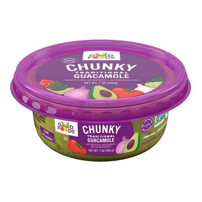 Good Foods Chunky Traditional Guacamole - 7oz