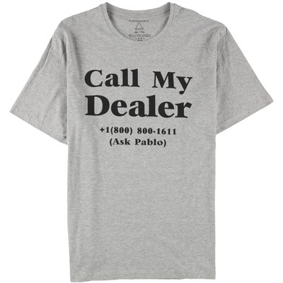Elevenparis Mens Call My Dealer Graphic T-Shirt