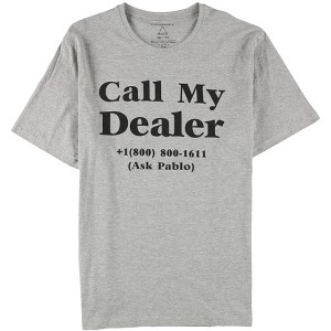 Elevenparis Mens Call My Dealer Graphic T-Shirt - 1 of 2