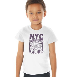 Toddler Boys' Teenage Mutant Ninja Turtles NYC T-Shirt - 1 of 4