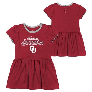 NCAA Oklahoma Sooners Toddler Girls' Dress - 1 of 3