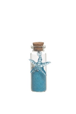 Beachcombers 2.35" Glass Colored Sand Set Of 4