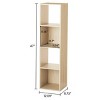4 Cube Vertical Storage Organizer multiple colors - 3 of 4