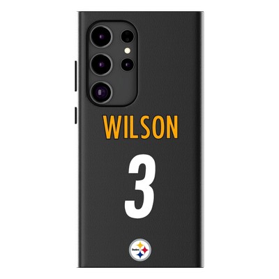 Keyscaper NFL Pittsburgh Steelers Players Game Tactic MagSafe Compatible Cell Phone Case for Samsung Galaxy
