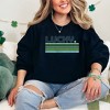 Simply Sage Market Women's Graphic Sweatshirt Retro Lucky Stripes - 2 of 3
