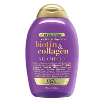 OGX Biotin & Collagen Extra Strength Volumizing Shampoo for Fine Hair - 13 fl oz