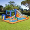 Resenkos Bounce House, Inflatable Bouncer,7 in 1 Water Slide w/ Pool, Water Cannon Basketball Hoop Boxing Post Football Stand for 3-8 Years - 4 of 4