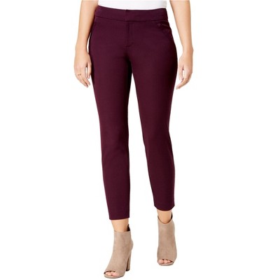 maison Jules Womens Skinny Ankle Casual Chino Pants