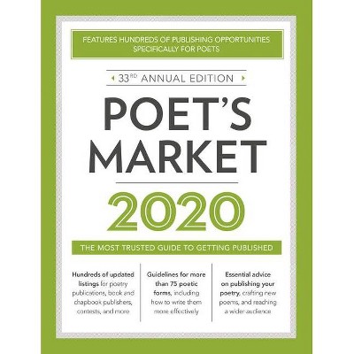 Poet's Market 2020 - 33rd Edition by  Robert Lee Brewer (Paperback)