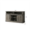 58" TV Stand With Storage Cabinet And Shelves, TV Console Table Entertainment Center With Sliding Doors, TV Console Table For Living Room Bedroom - 3 of 4