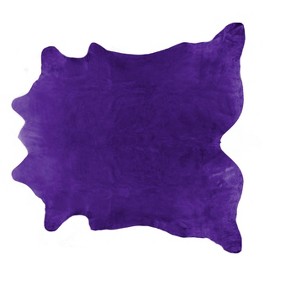 6' X 7'  Cowhide Hand Knotted Area Rug - 1 of 4