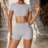 Anna-Kaci Active Women's High Waist Athletic Shorts for Yoga and Fitness - 3 of 4