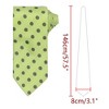 INSPIRE CHIC Men's Adjustable Regular Fit Satin Necktie - 2 of 4