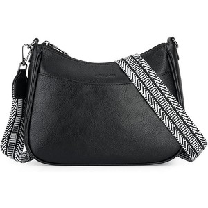 Generic Trendy Leather Crossbody Purse with Adjustable Strap, Women's Shoulder Handbag - 1 of 4