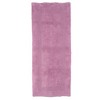 Cotton Bath Mat- Plush 100 Percent Cotton 24x60 Long Bathroom Runner- Reversible, Soft, Absorbent, Rug by Hastings Home (Rose) - 3 of 4