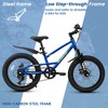 Whisen 20 inch Mountain Kids Bike for Boys & Girls, Ages 6-12, 7-Speed with Front Suspension - 4 of 4