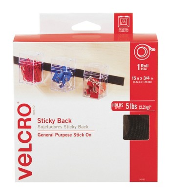 Velcro Brand Large 1 inch Dots with Adhesive | 100Pk Circles | Stick on Round Hook and Loop Tape | Kindergarten Classroom Must Haves | Office