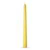 tag Color Studio 12" Traditional Taper Unscented Smokeless Paraffin Wax Candle Ochre Yellow Set of 4 Burn Time 8 hrs. - 2 of 3