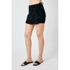 Women's Tie Waist Denim Skort - BiBi - 4 of 4