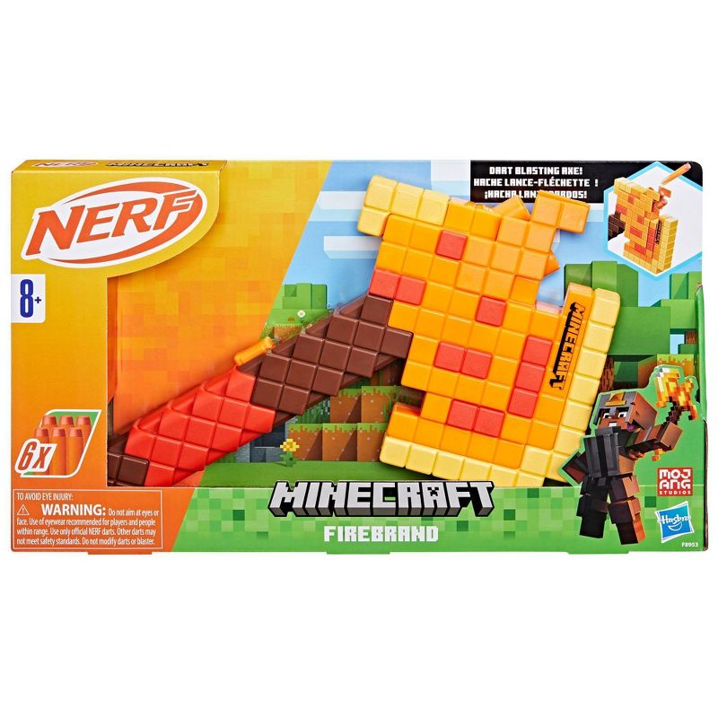 NERF Minecraft Firebrand Axe, 4 of 11