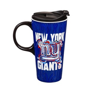 New York Giants, Travel Latte, Justin Patten Logo - 1 of 2