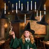 Joyfy 20Pcs Halloween Magic Floating Candles/Witch Hat with Wand Set, Hanging Flameless LED Candles with 2 Light Mode for Halloween Party Window Decor - 4 of 4