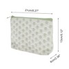 Unique Bargains convenient Rectangle Flat Dots Makeup Bag 1 Pc - 2 of 4