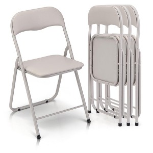 Folding Chairs 2/4 Pack with Cushion - 1 of 4