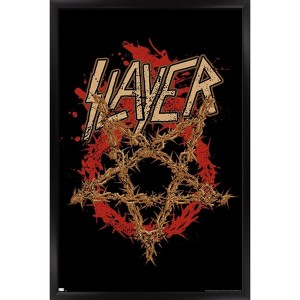 Trends International Slayer - Thorns Framed Wall Poster Prints - 1 of 4
